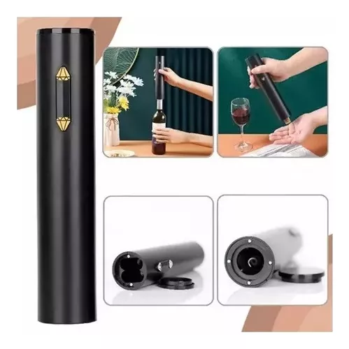 Sacacorchos Eléctrico Para Vino, Abrebotellas, Fácil De Usar-4
