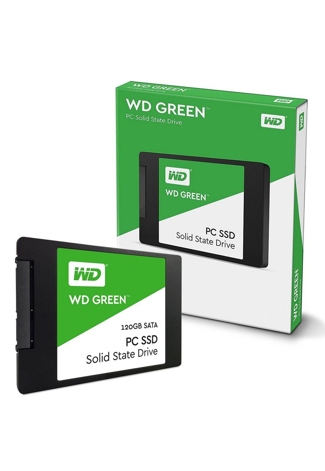 Disco de Estado Solido SSD Western Digital 120 GB Green +-2