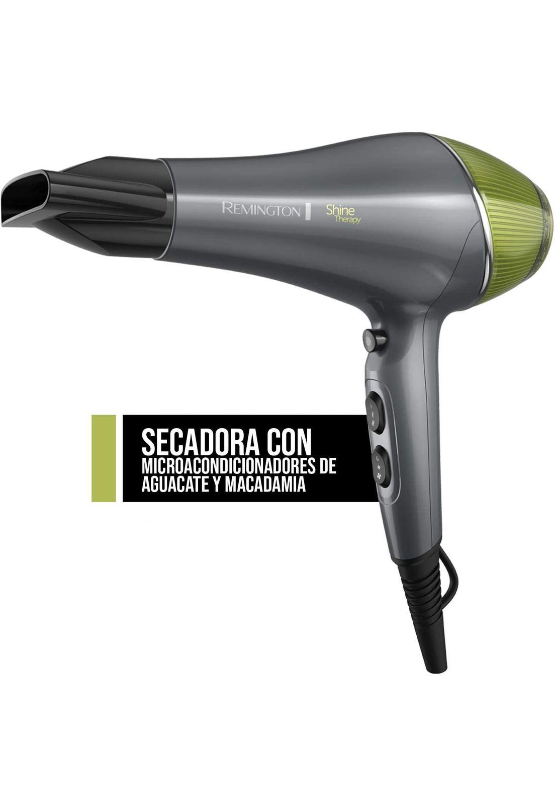 Secador Remington D18A Shine Therapy Iones Palta y Macadamia-4