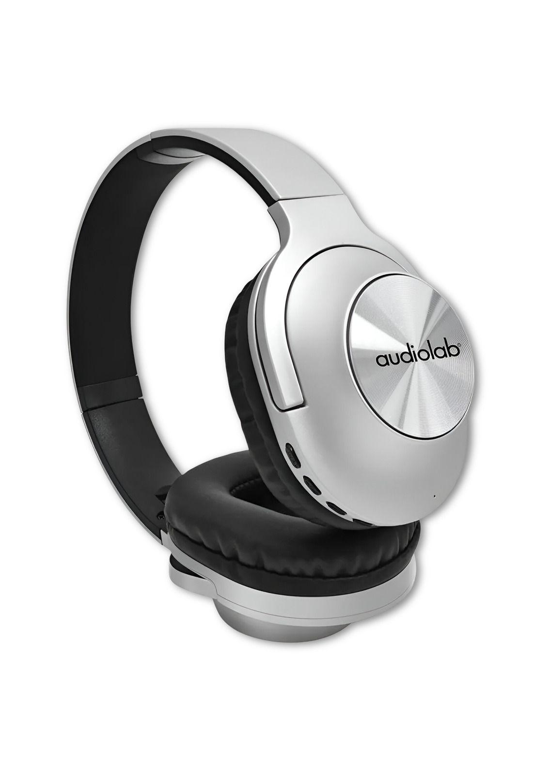 Audífonos Inalámbricos Bluetooth Audiolab Silver BH973P-3