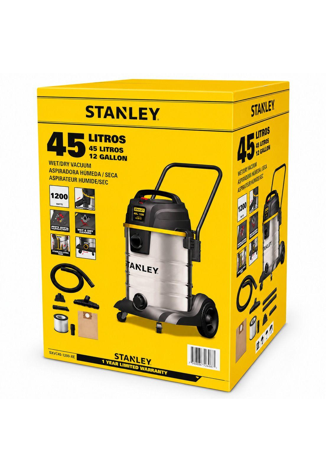 Aspiradora Profesional FATMAX Wet & Dry 45L Inox Line-8