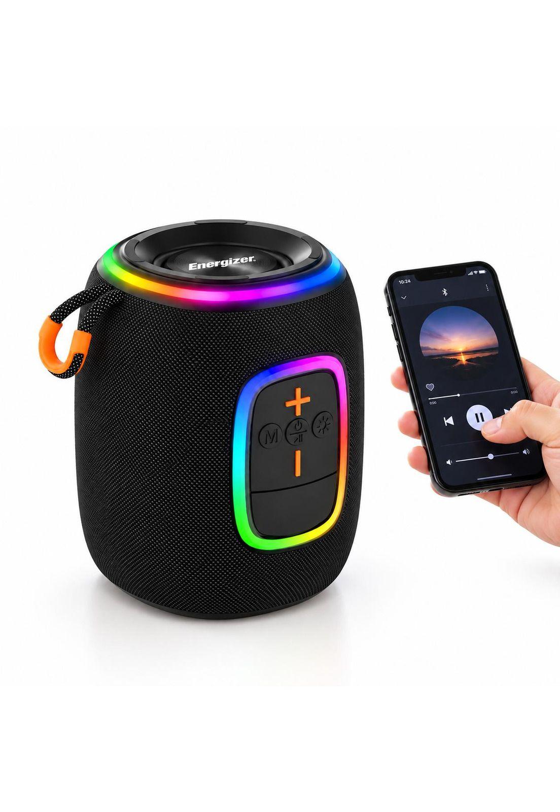 Parlante Bluetooth RGB Portátil Energizer 8W con Power Bank-5