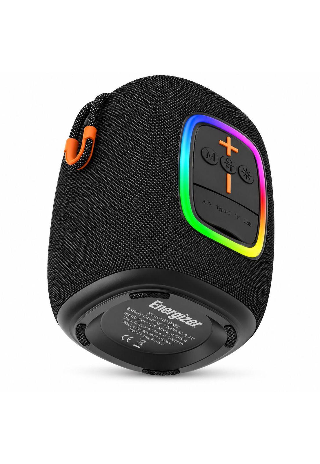 Parlante Bluetooth RGB Portátil Energizer 8W con Power Bank-7