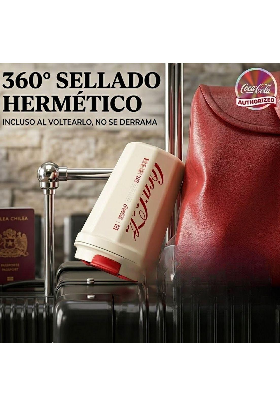 Vaso Termico MUG Germ Coca-Cola Acero Inoxidable 390ML White-6