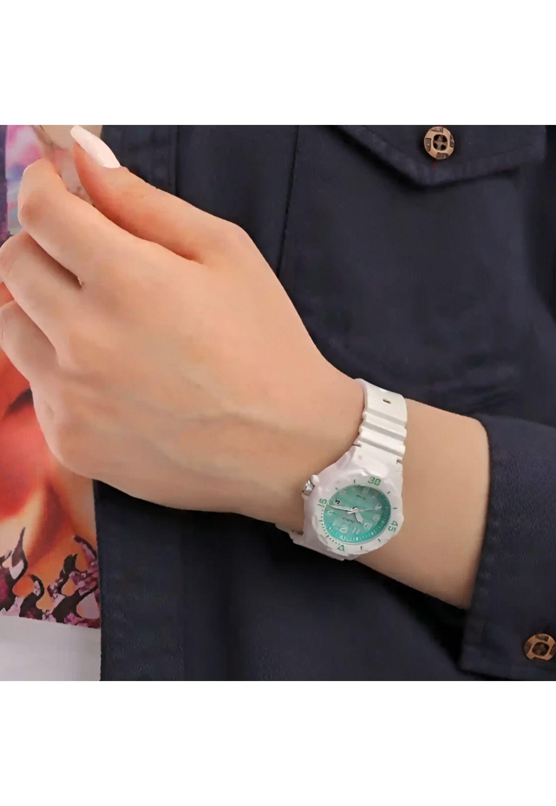 Reloj Casio de Niña LRW-200H-3CVDF Blanco / Verde-5