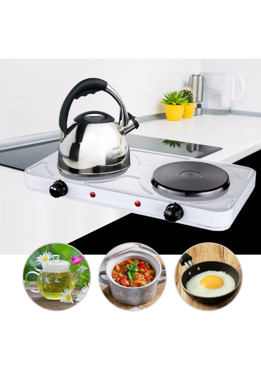 Cocina Eléctrica Encimera de 2 Platos Portátil 2000W G301PRO-4