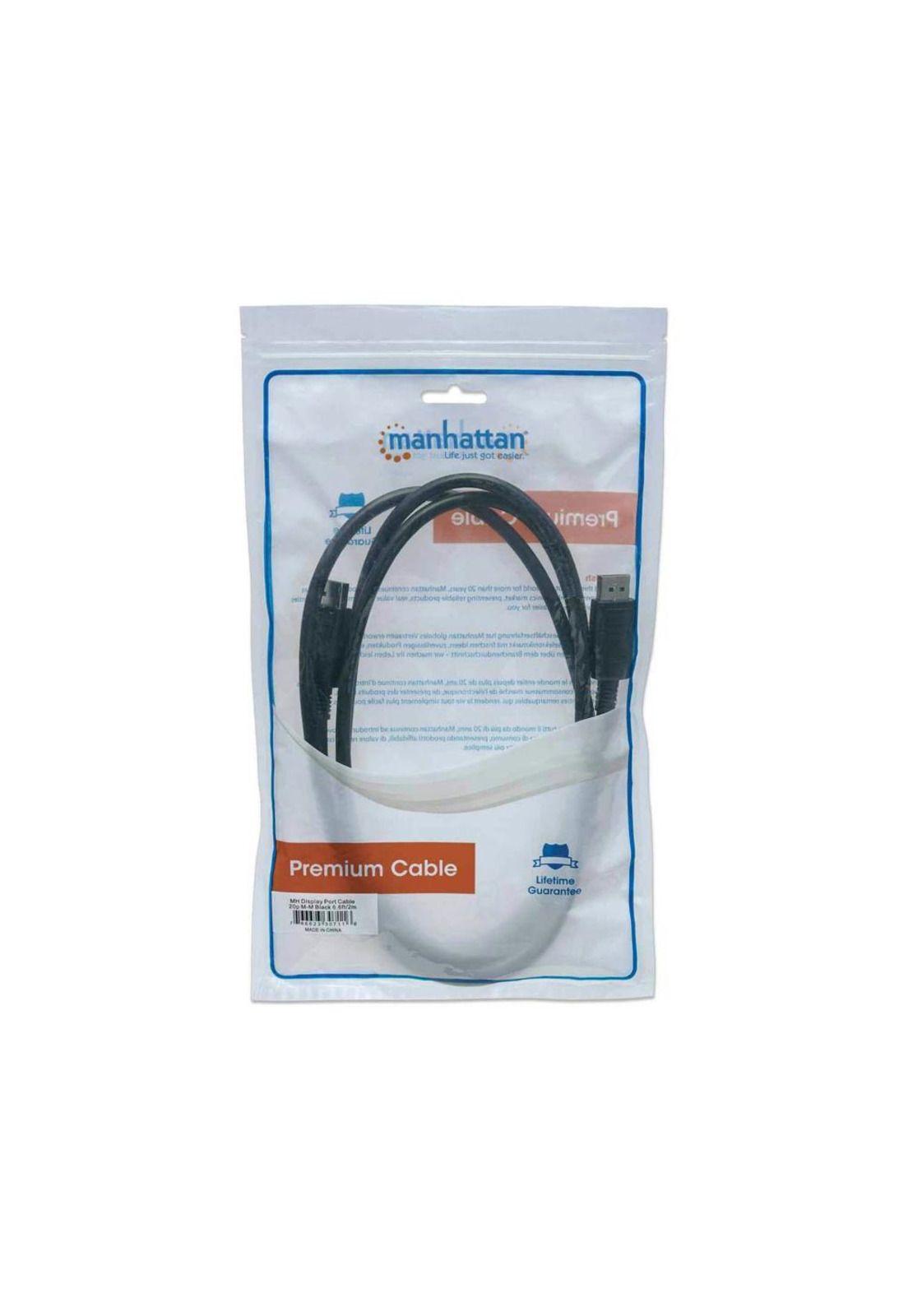 Cable Hdmi Display Port 2Mt 20 Pines Macho Manhattan-3