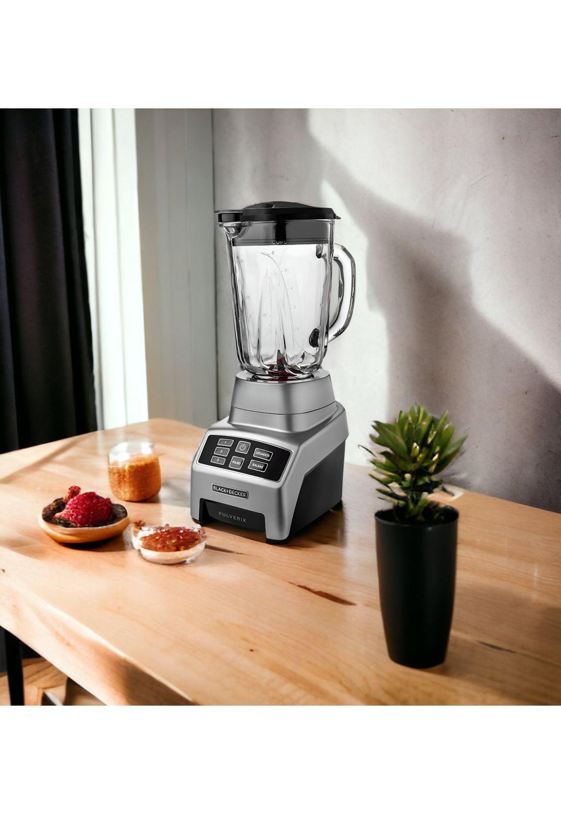 Licuadora Black + Decker Touch 700W Pulverix PRO BL1840MS-CL-6