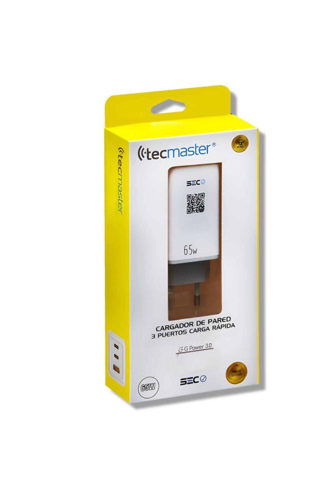 Cargador Power Delivery 65W Ultra Rápido Multi Puertos SEC-5