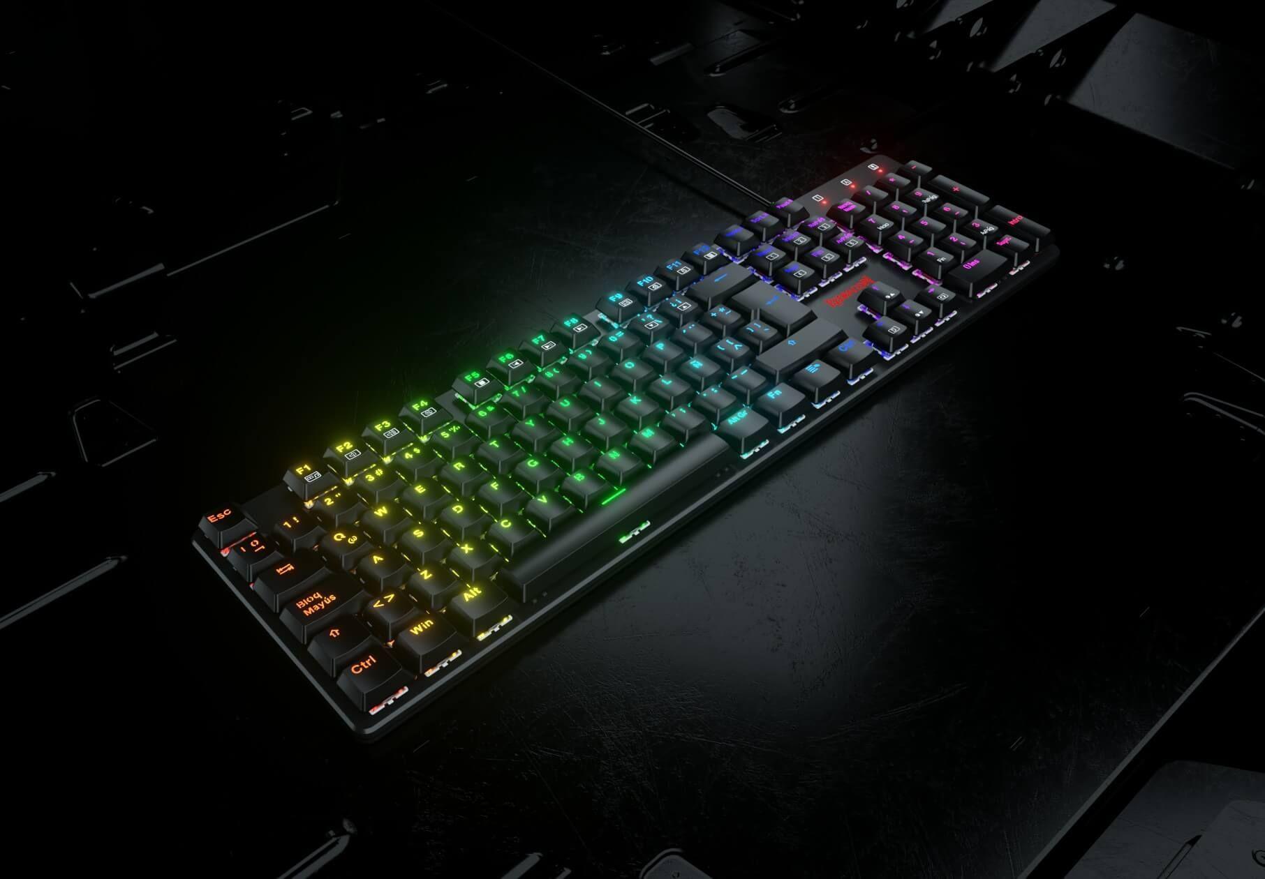 Teclado Gamer Mecanico Redragon Shrapnel K589RGB-10