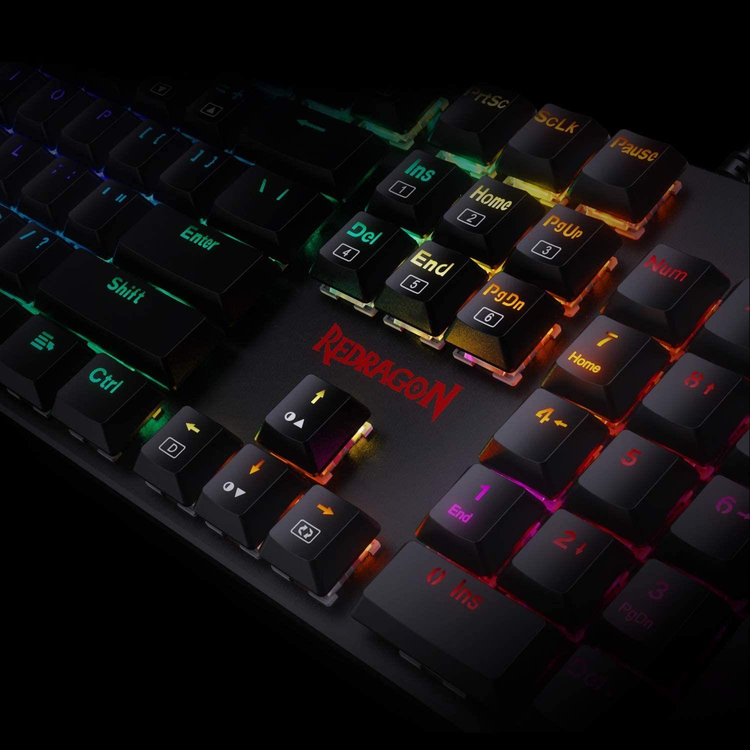 Teclado Gamer Mecanico Redragon Shrapnel K589RGB-14