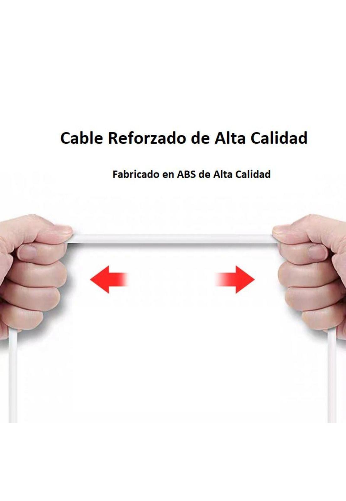 Cargador Motomo Dual USB 12W con Cable Tipo C de 1m SEC-3