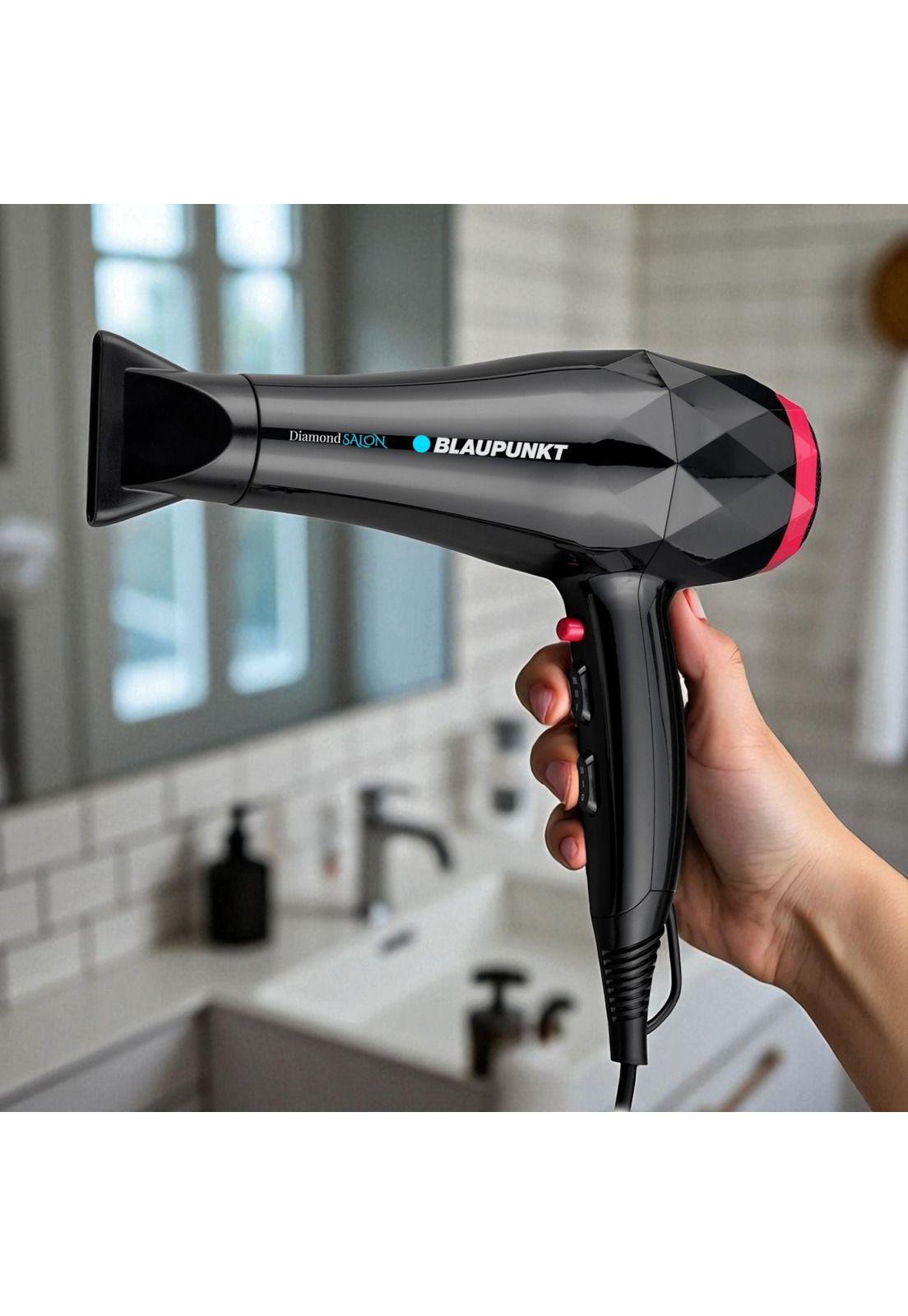 Secador de Cabello  Profesional Diamond Salon 2400W Black-3
