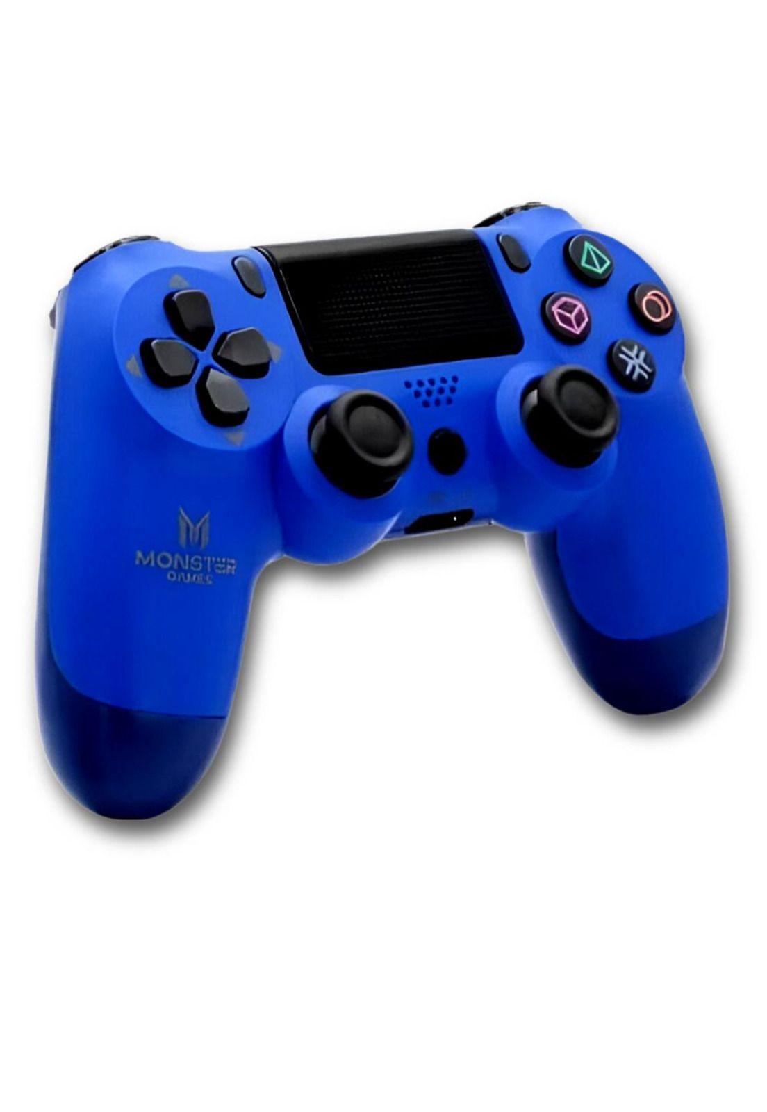 Gamepad Inalámbrico Monster Multiplataformas Azul-3