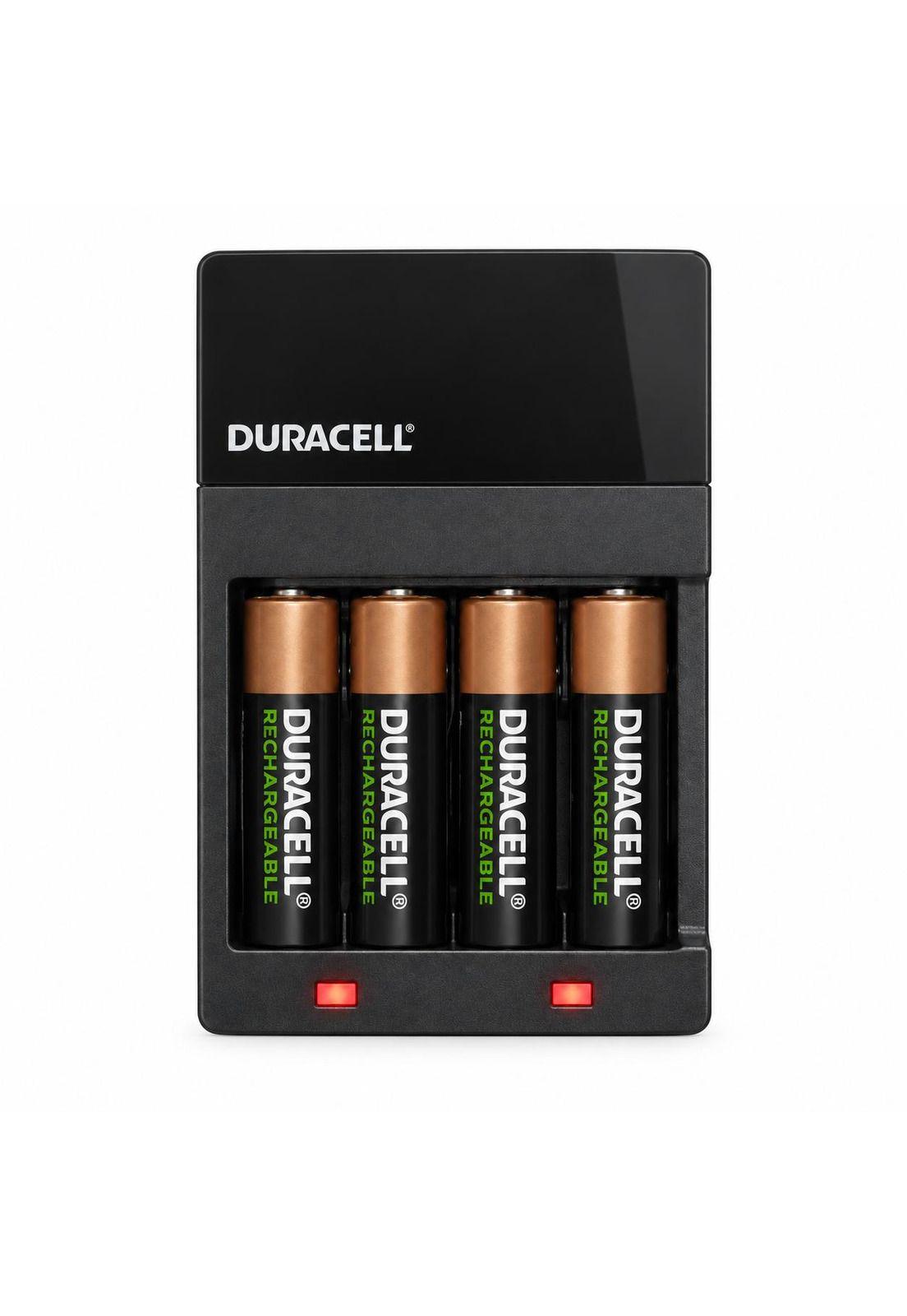 Cargador de Pilas Duracell  + 4 Baterías A A Recargables-1