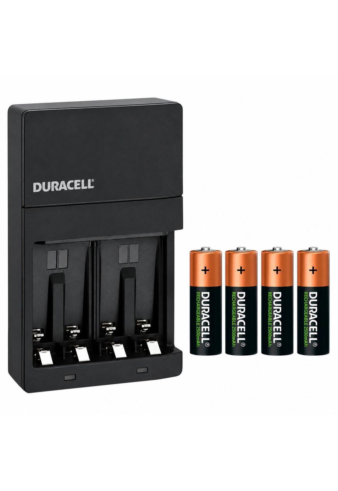 Cargador de Pilas Duracell  + 4 Baterías A A Recargables-2