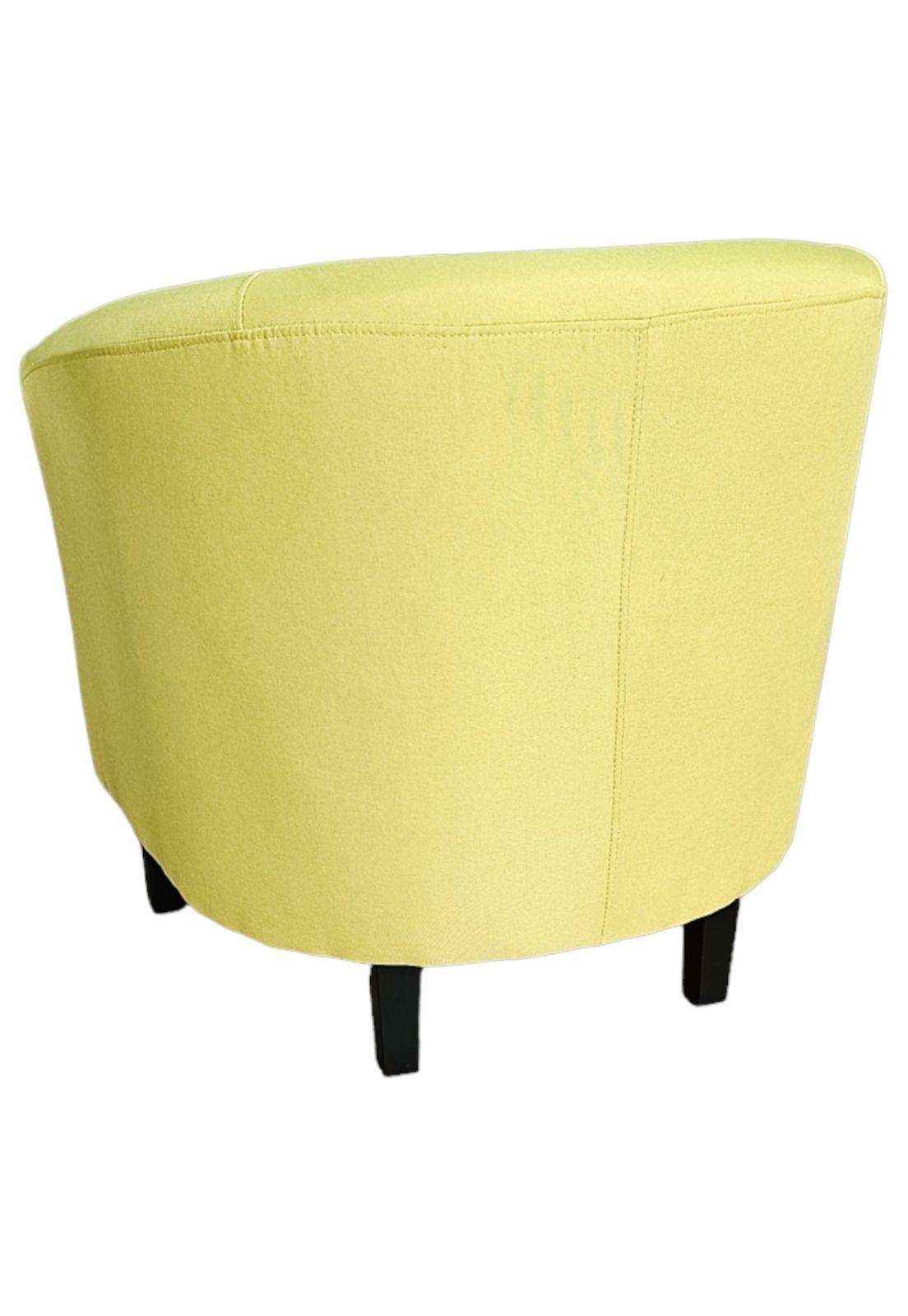 Poltrona Moderna de Descanso Individual Deluxe Mostaza-3