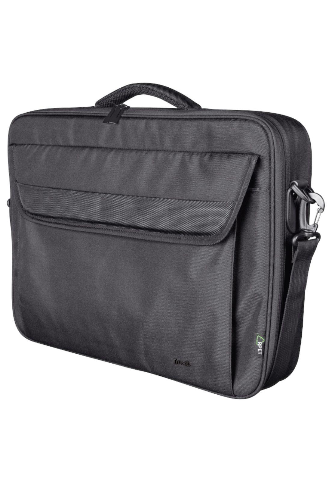 Bolso Notebook Trust Atlanta 16" con Correa Reinforced Black-3