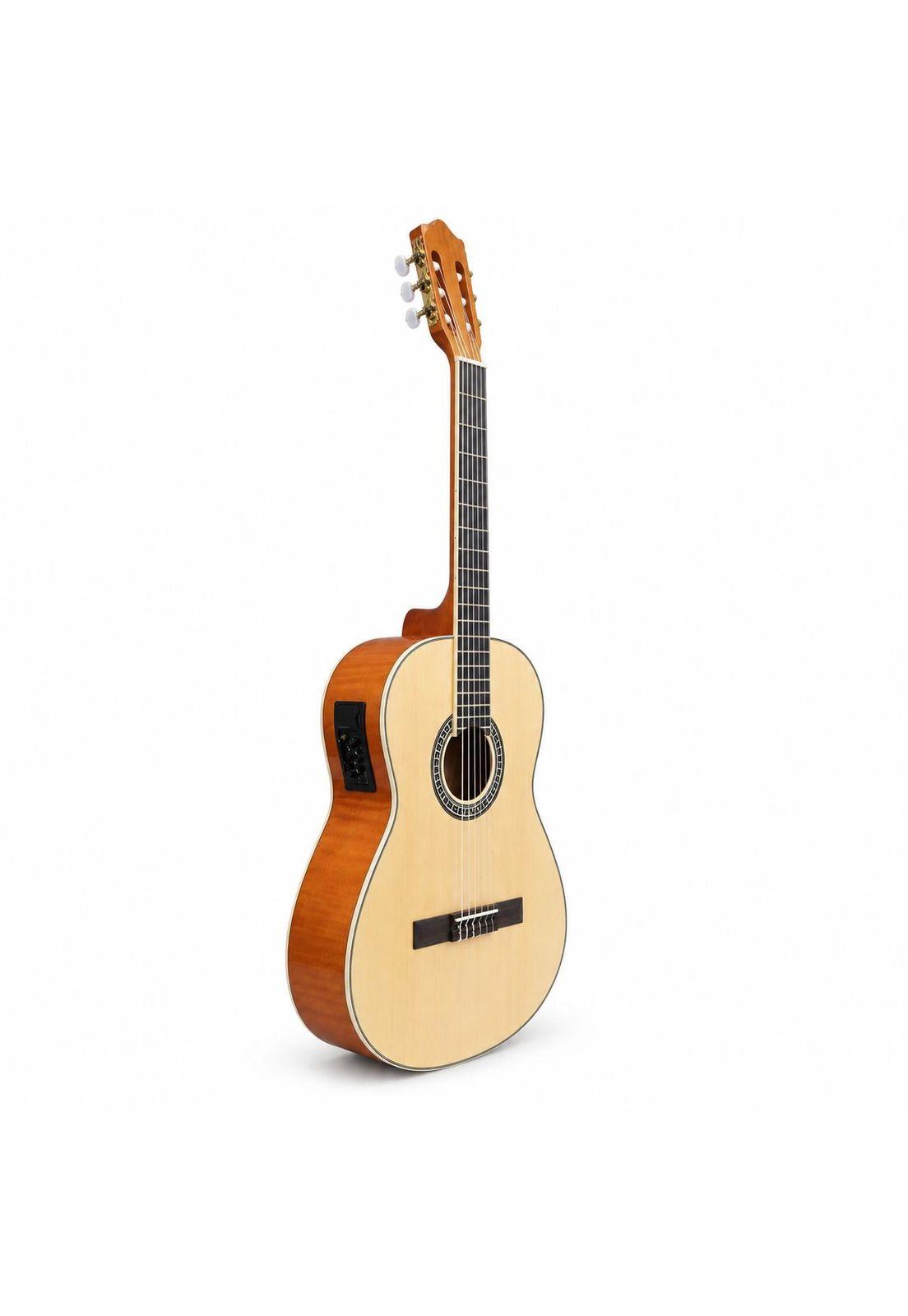 Guitarra Electroacústica Sevillana 39” Con Alma + Funda 8941-3