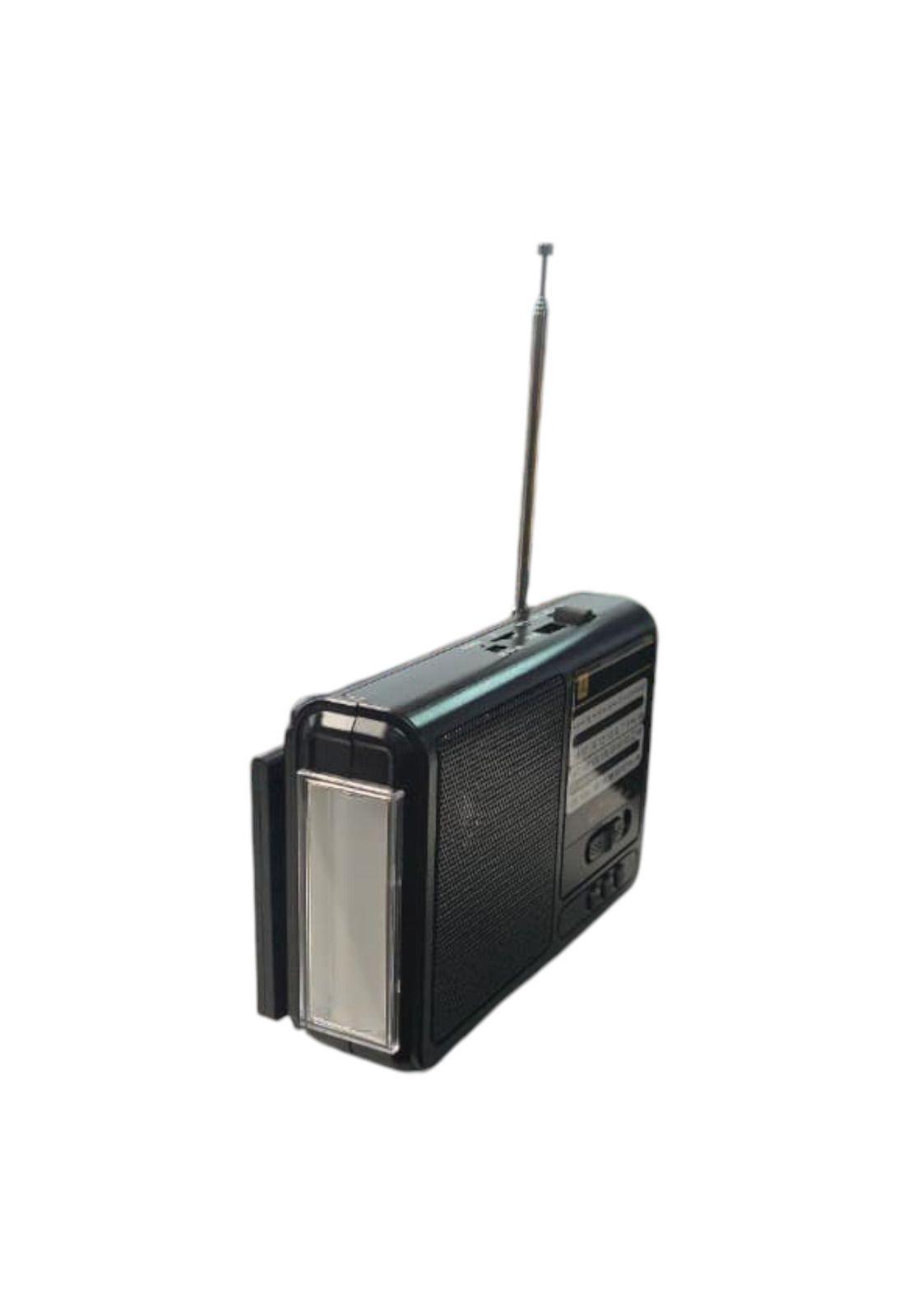 Radio Solar Recargable Multibanda AM/FM/ SW/MP3/SD/ Linterna-5