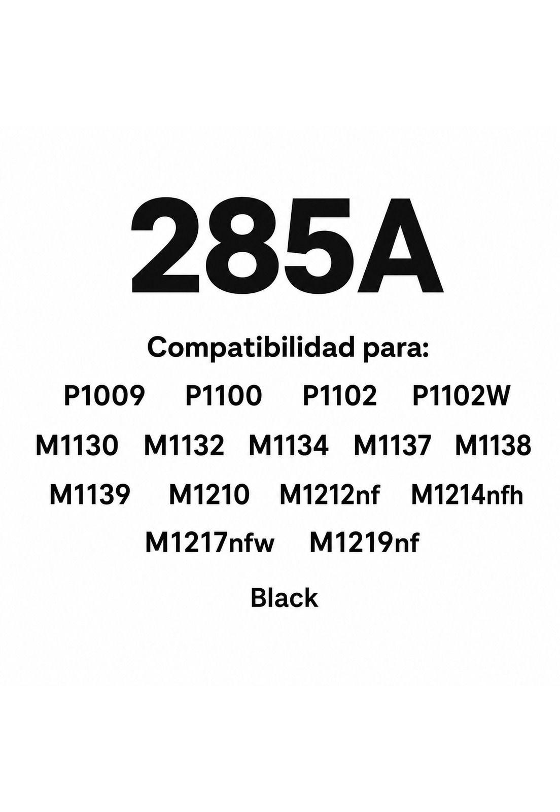 Toner Alternativo Pacific para Impresoras HP 285-2