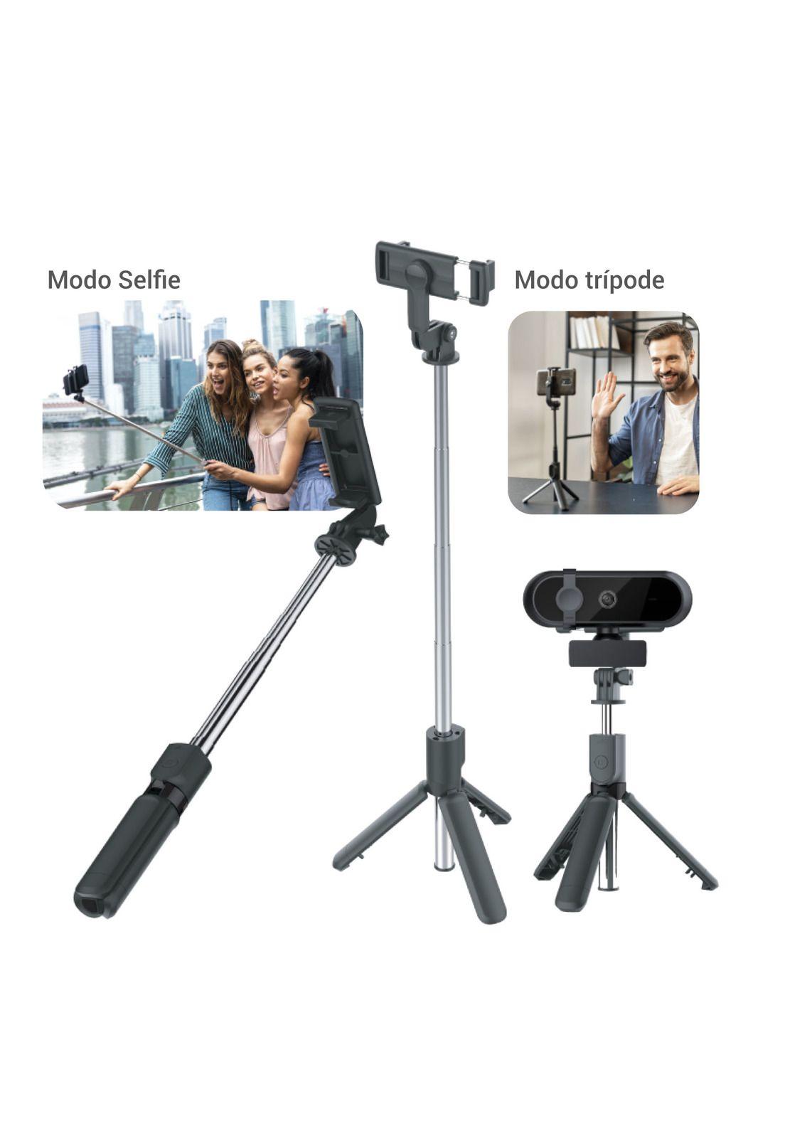 Soporte Kit Selfie Tripode Bluetooth (4en1) Multipropósito-5