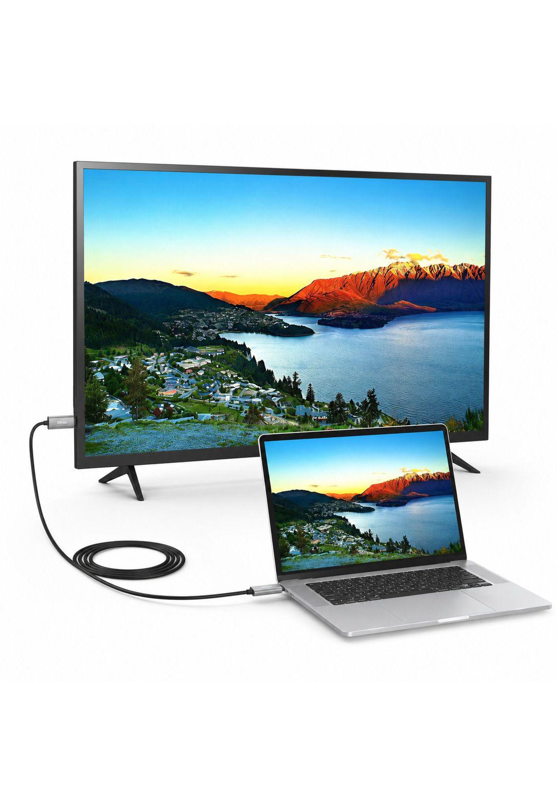 Cable HDMI a USB C Trust Calyx 4K Profesional 1.8m-3
