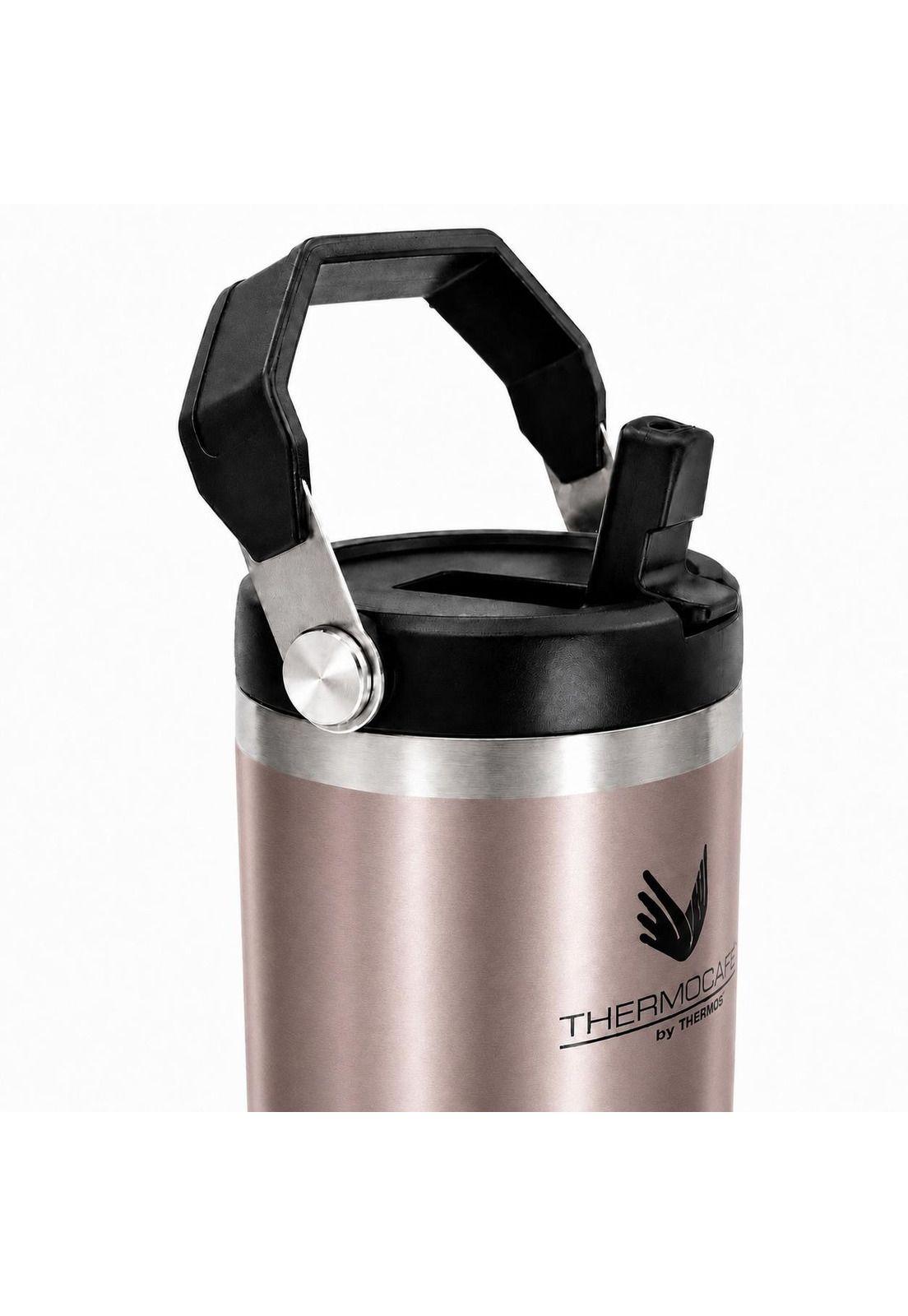 Vaso Térmico MUG Inox para Liquidos Frios 880ML Rose Gold-2