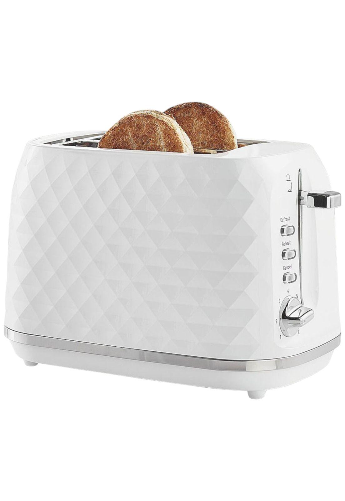 Tostador de Pan Eléctrico Diamond XL Deluxe 870W 3en1-3