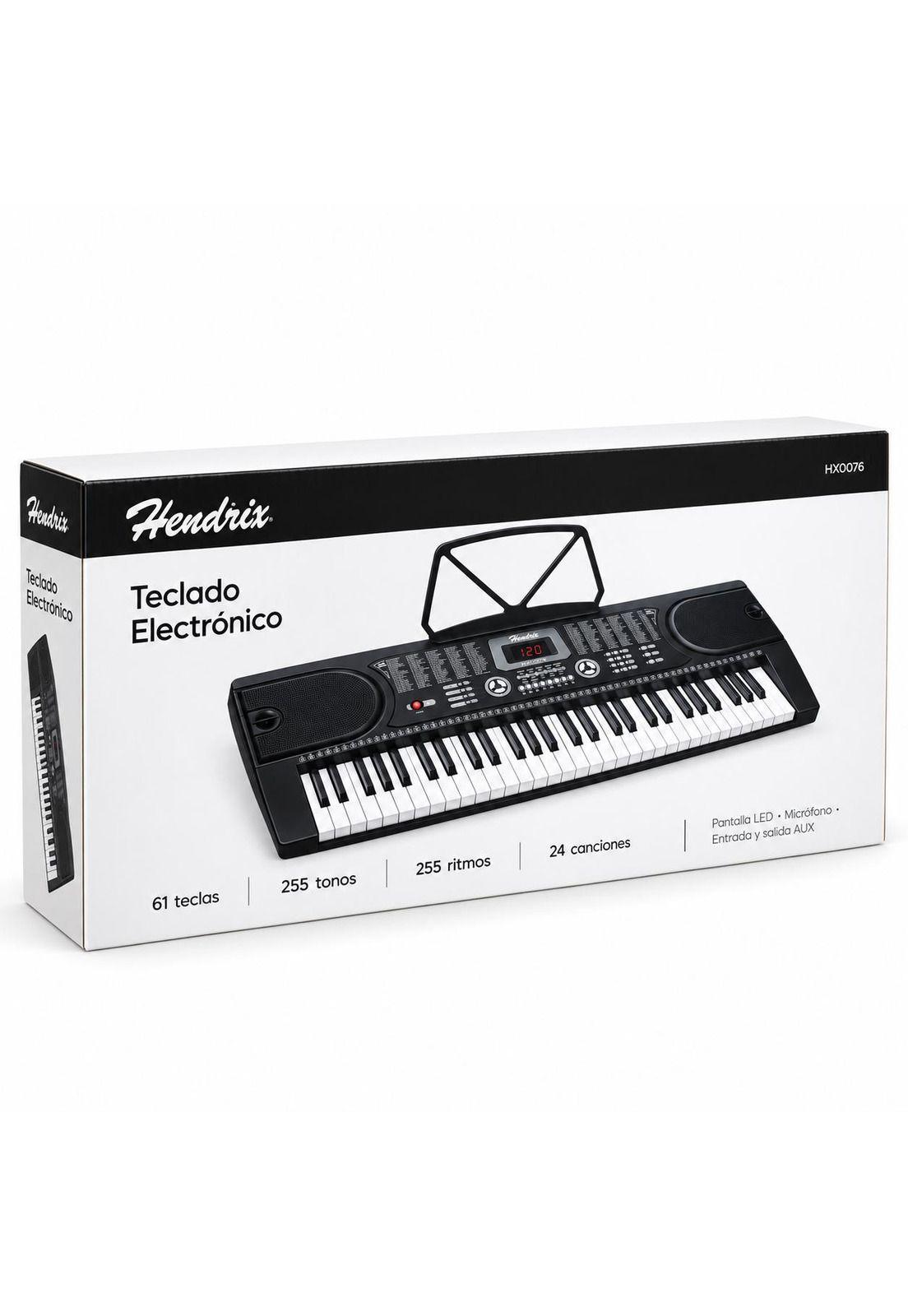 Teclado Musical de 61 Teclas - Piano Electrónico-1