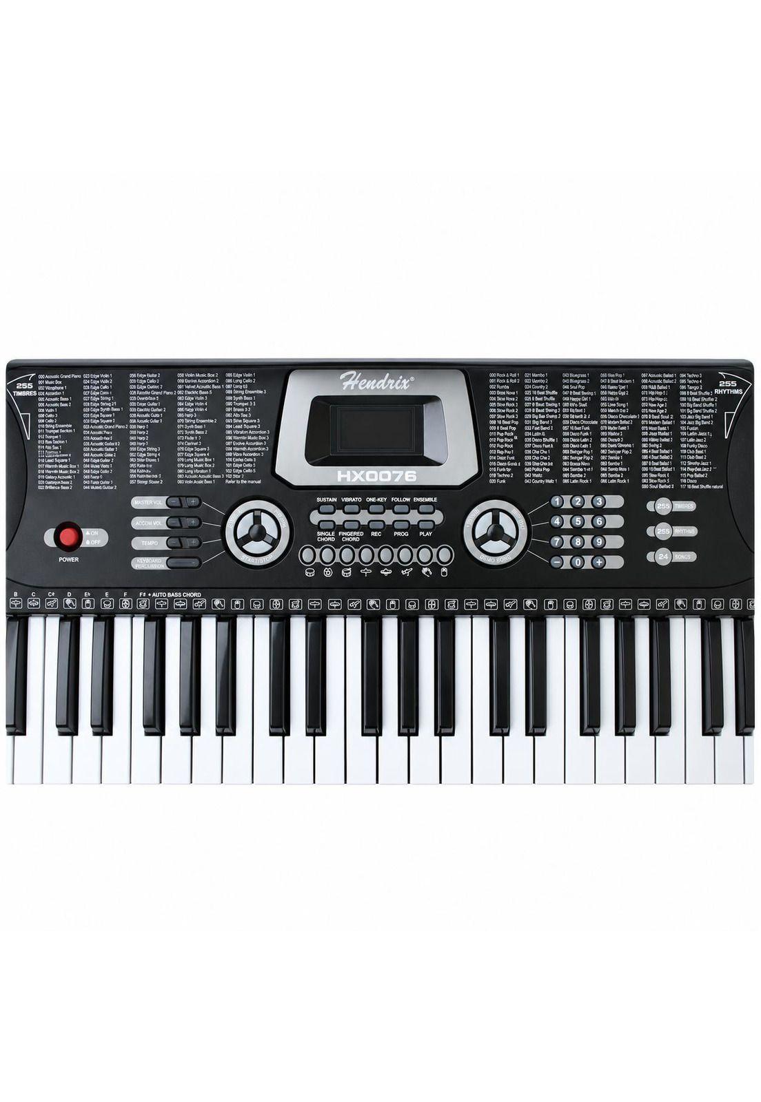 Teclado Musical de 61 Teclas - Piano Electrónico-4