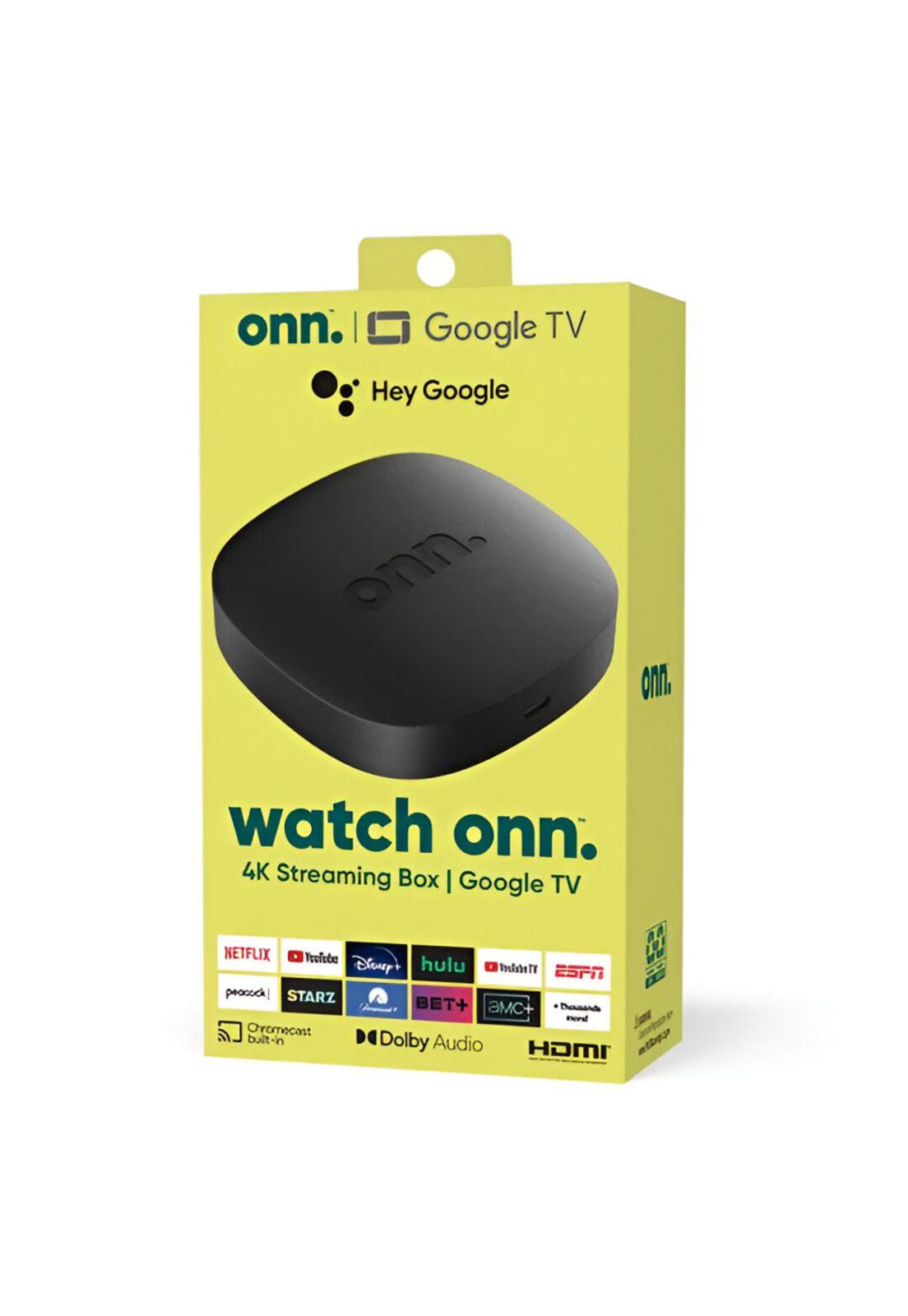 Android Google TV 4K UHD Chromecast + Control Remoto ONN-2