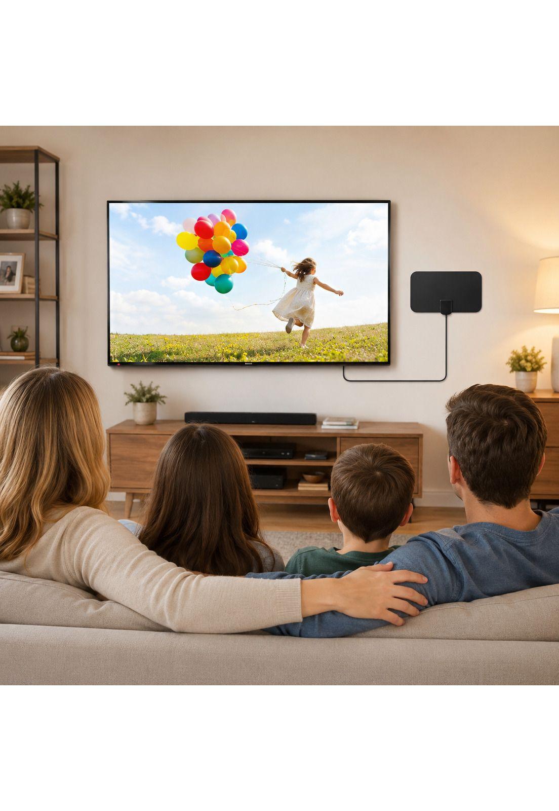Antena de TV Digital Ultra HD 4K/ FHD de Alta Ganancia TL628-7