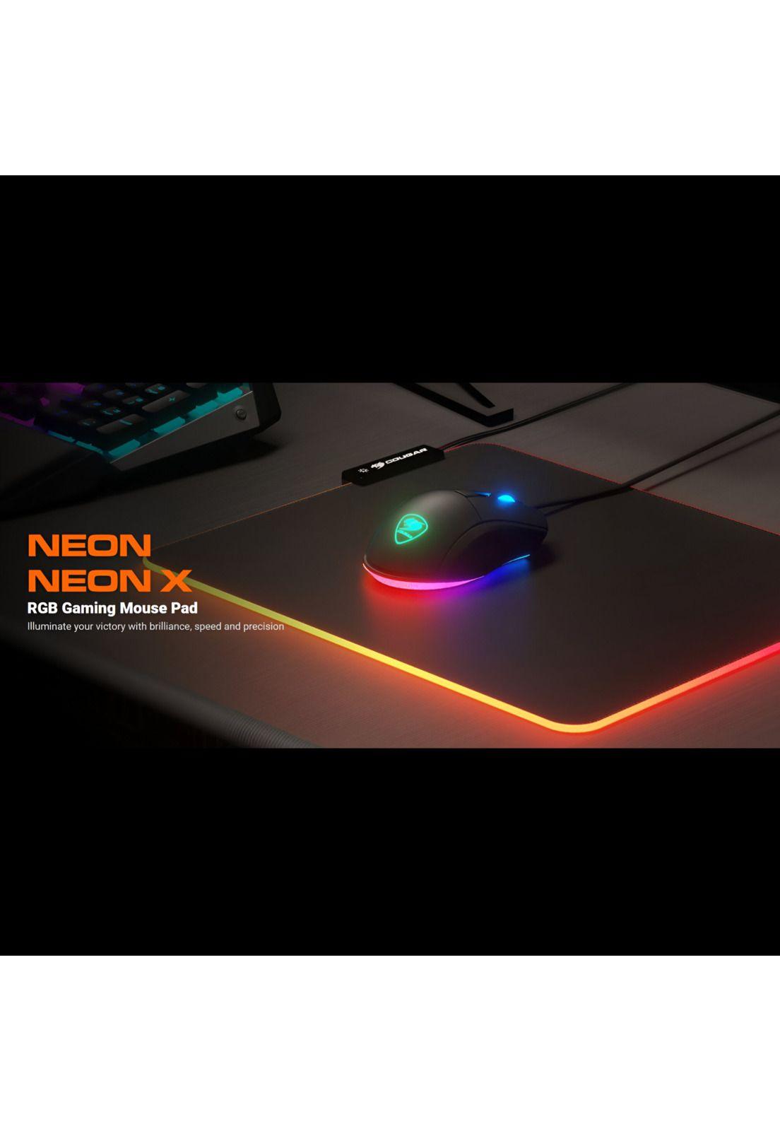 Mouse Pad Cougar Neon Gaming Series FULL RGB USB-6