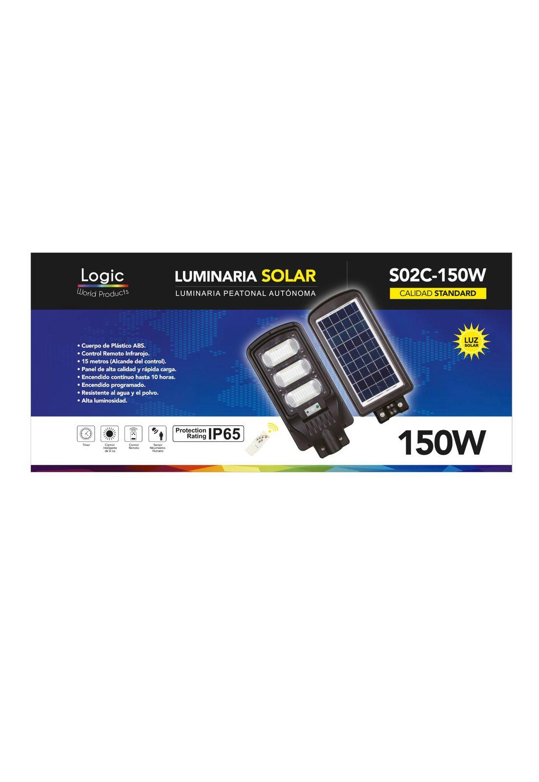 Luminaria Solar Pública con Soporte - High Light LED 150W-3
