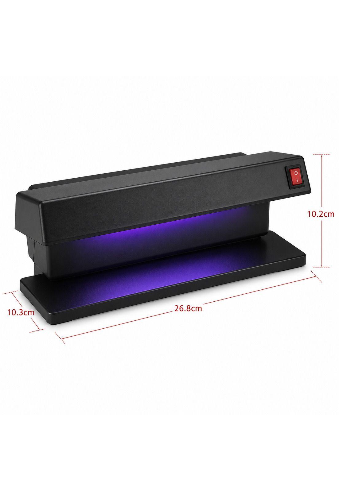 Detector De Billetes Falsos con Doble Luz Ultra Violeta 6W-3