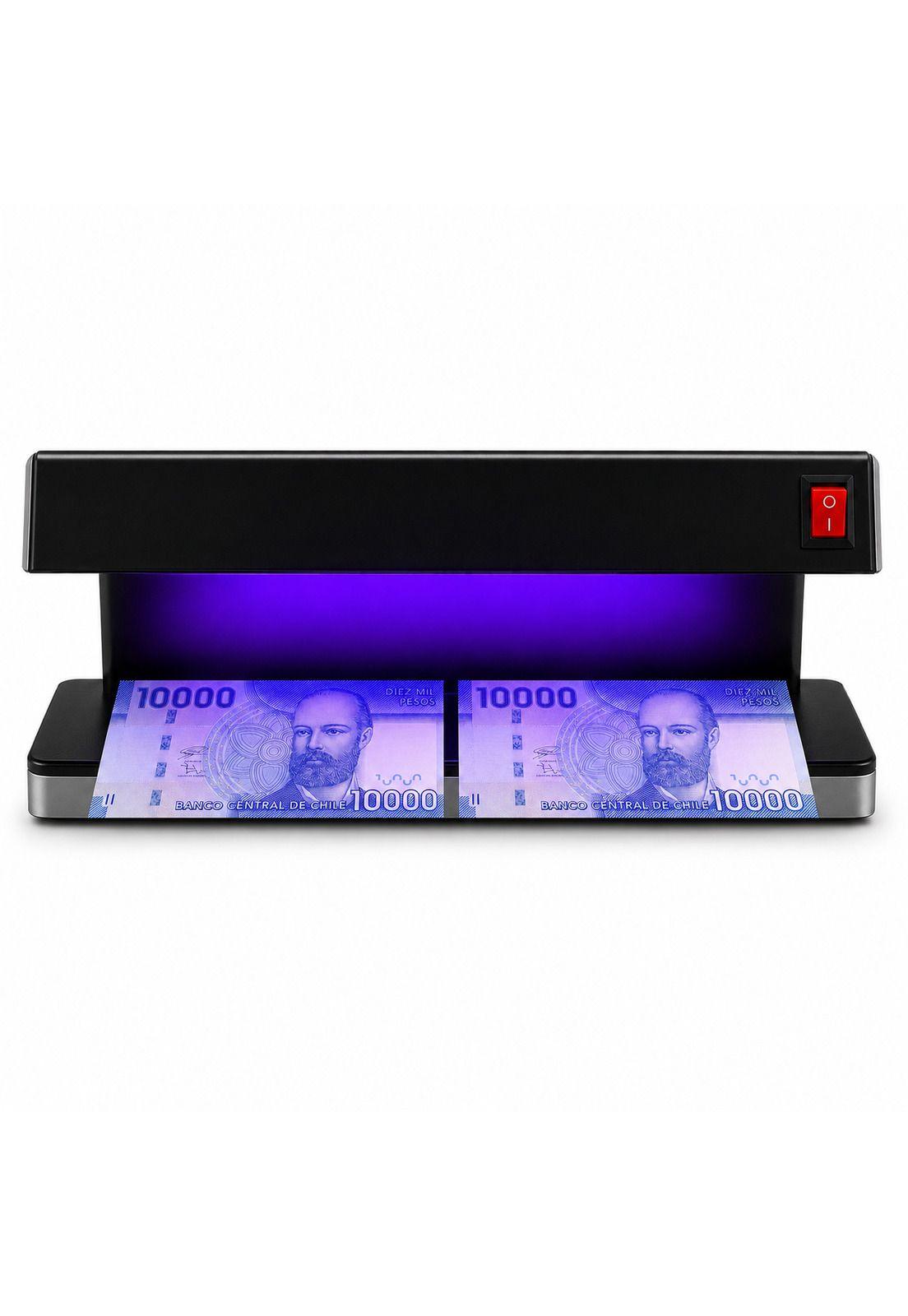 Detector De Billetes Falsos con Doble Luz Ultra Violeta 6W-6