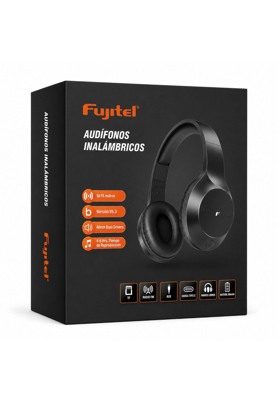 Audífonos Inalámbricos On Ear  Bluetooth Black Edition-5