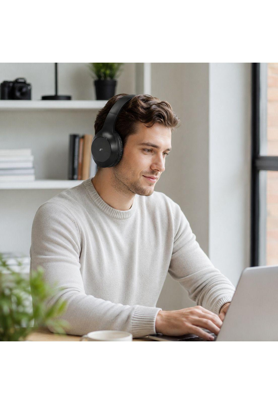 Audífonos Inalámbricos On Ear  Bluetooth Black Edition-7