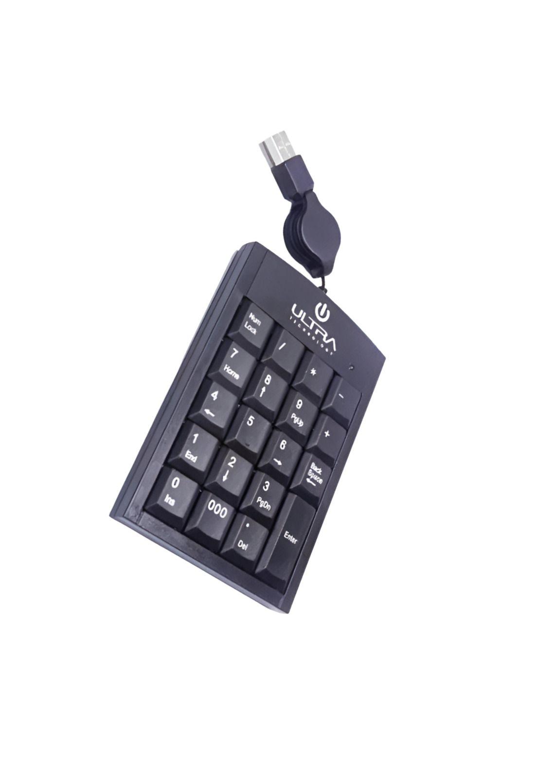 Teclado Numérico USB con Teclas Ultra Planas K200U-2