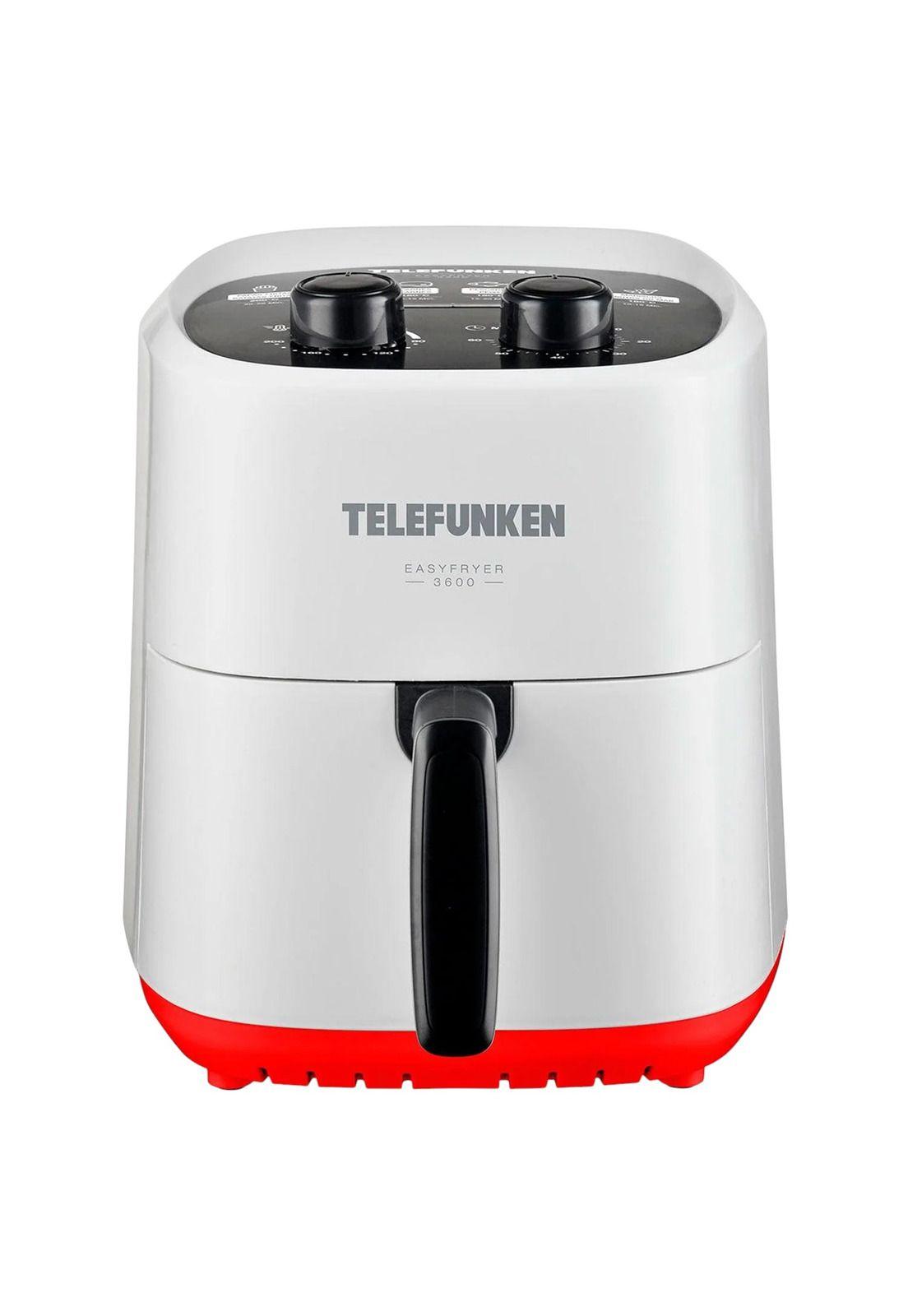 Freidora de Aire  TELEFUNKEN 1400w EasyFryer 3.6 LT 200° Max-2