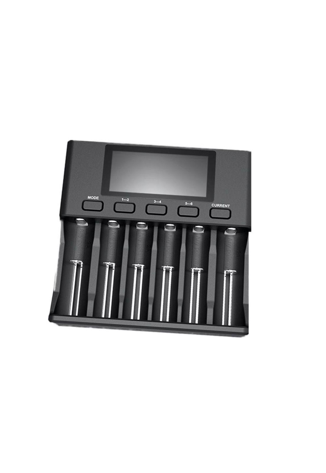 Cargador de Pilas Universal Carga Rápida para 6 Pilas TL110-6