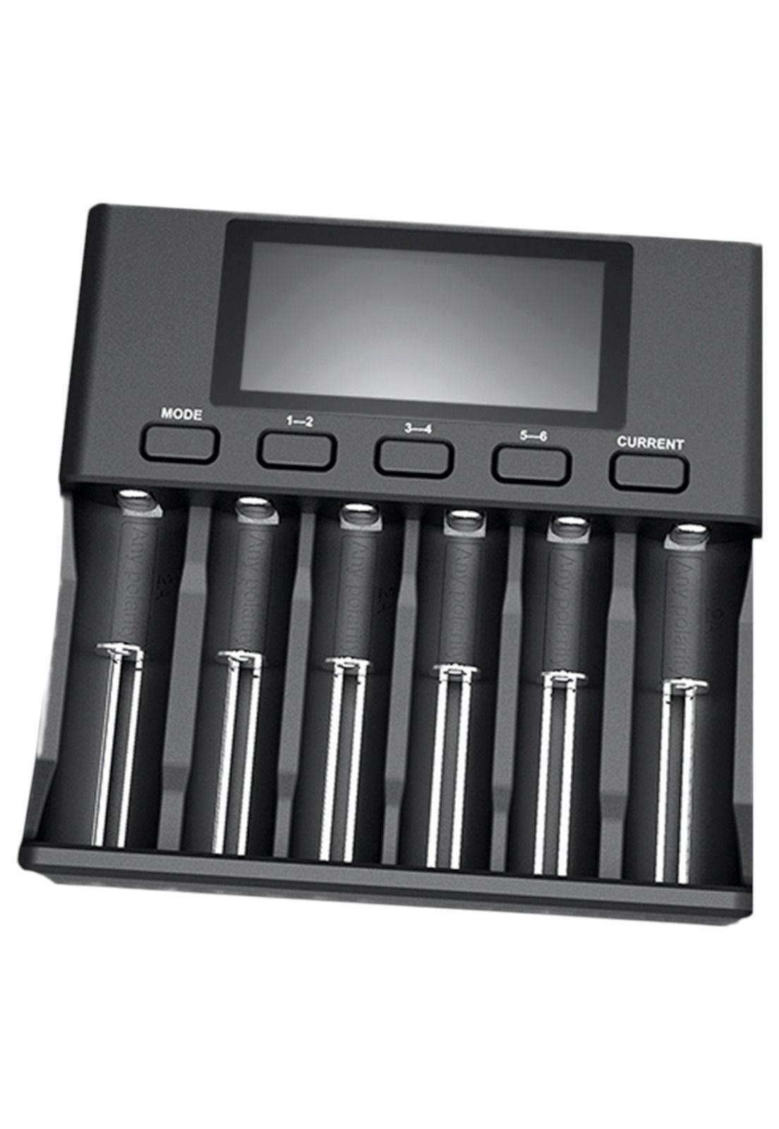 Cargador de Pilas Universal Carga Rápida para 6 Pilas TL110-5