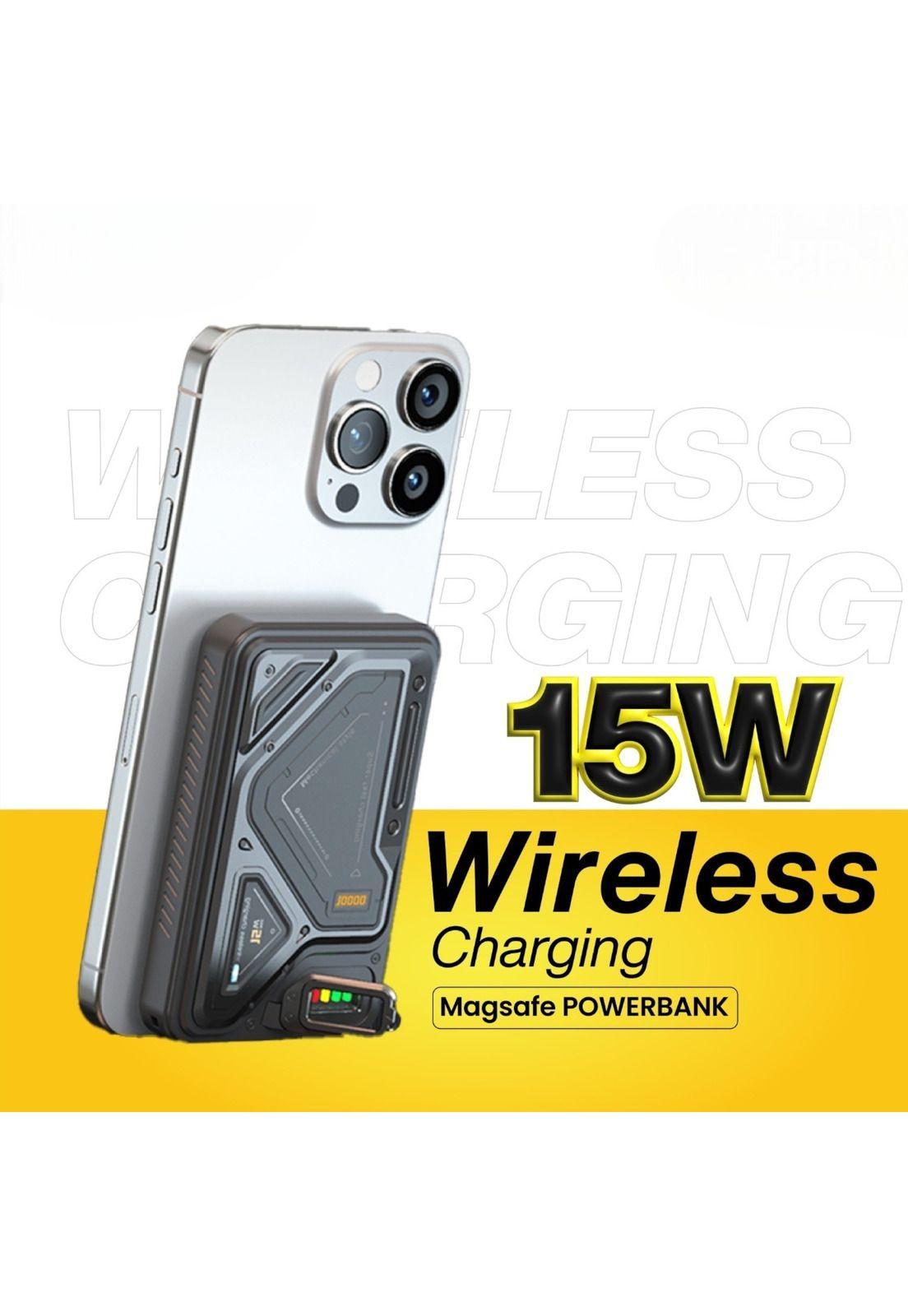 Powerbank de Carga Inalámbrica de Inducción 10A Carga Rápida-6
