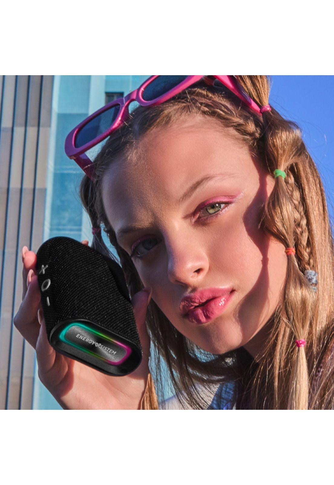 Parlante Portátil Energy Sistem StreetPlay BlackSpace BT/ FM/ SD/ RGB/ 8W/ 12Hrs-8