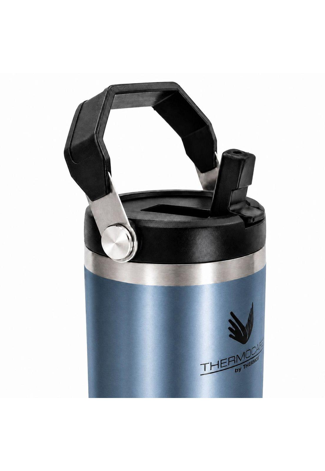 Vaso Térmico MUG Inox para Liquidos Frios 880ML Ice Blue-3
