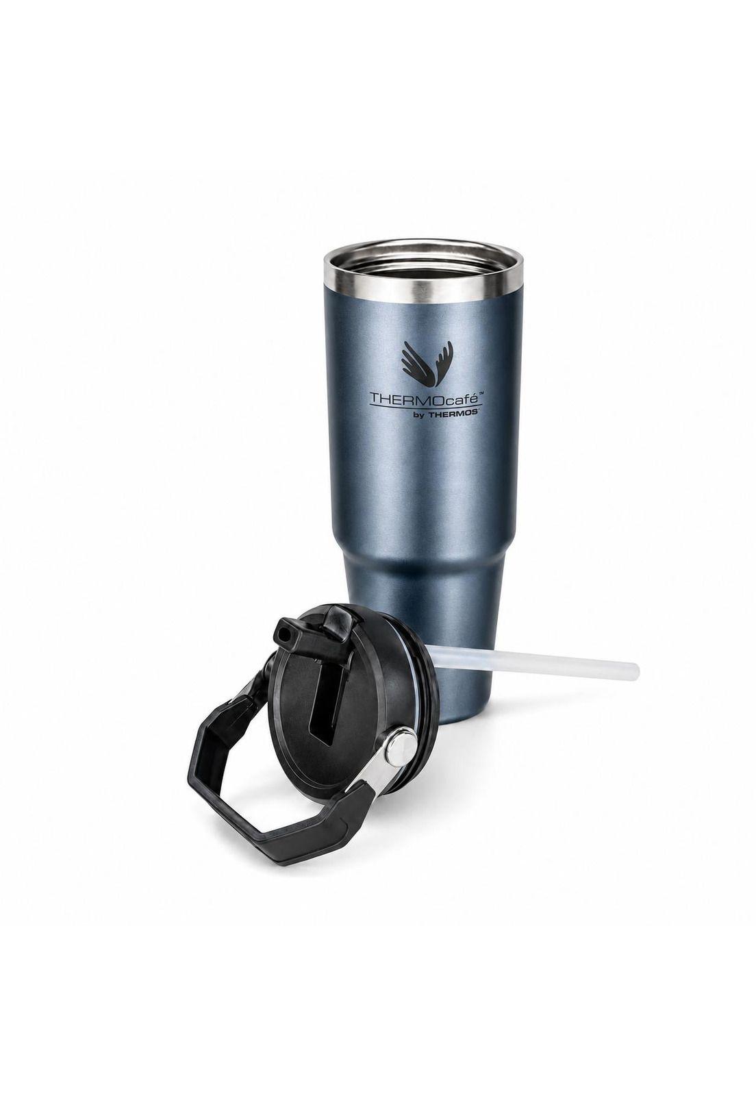 Vaso Térmico MUG Inox para Liquidos Frios 880ML Ice Blue-5