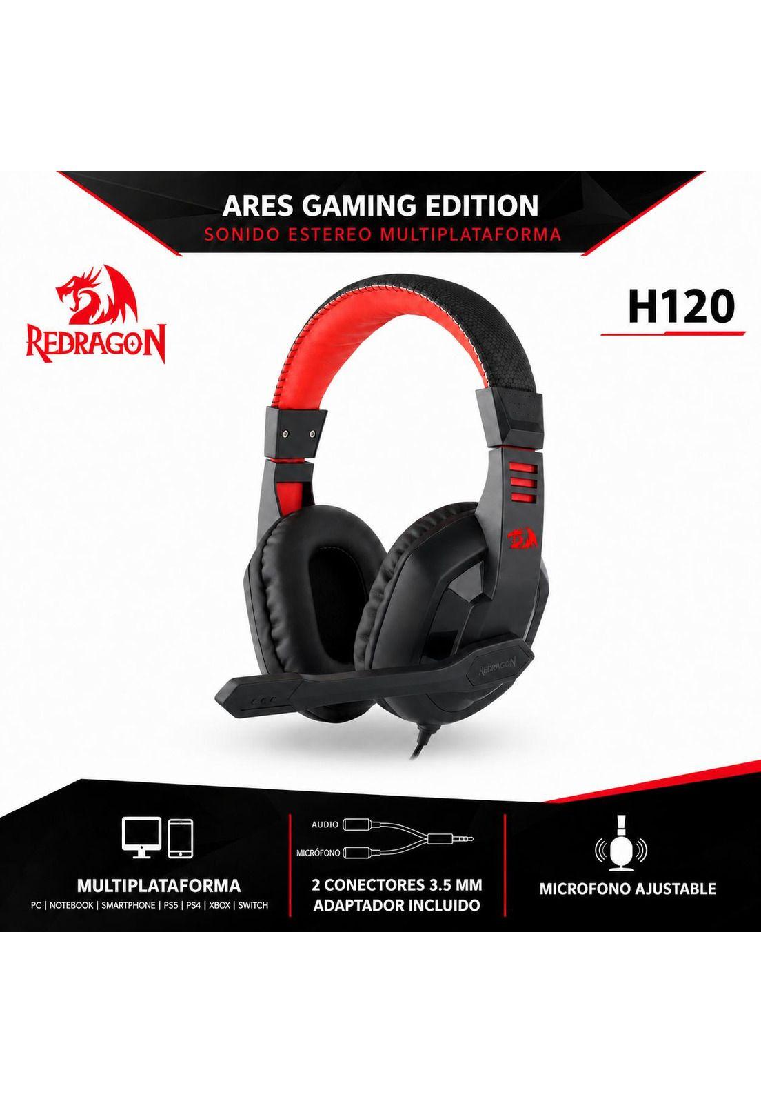 Audifonos Redragon Ares Gaming Edition Multiplataformas-5