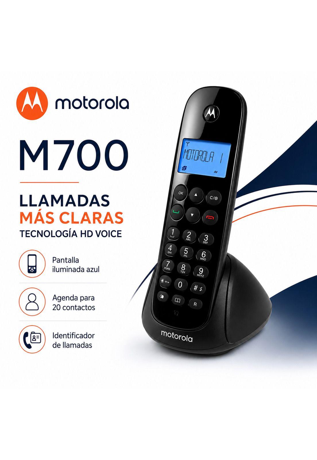 Telefono Inalambrico Motorola M700 Señal HD Profesional-8