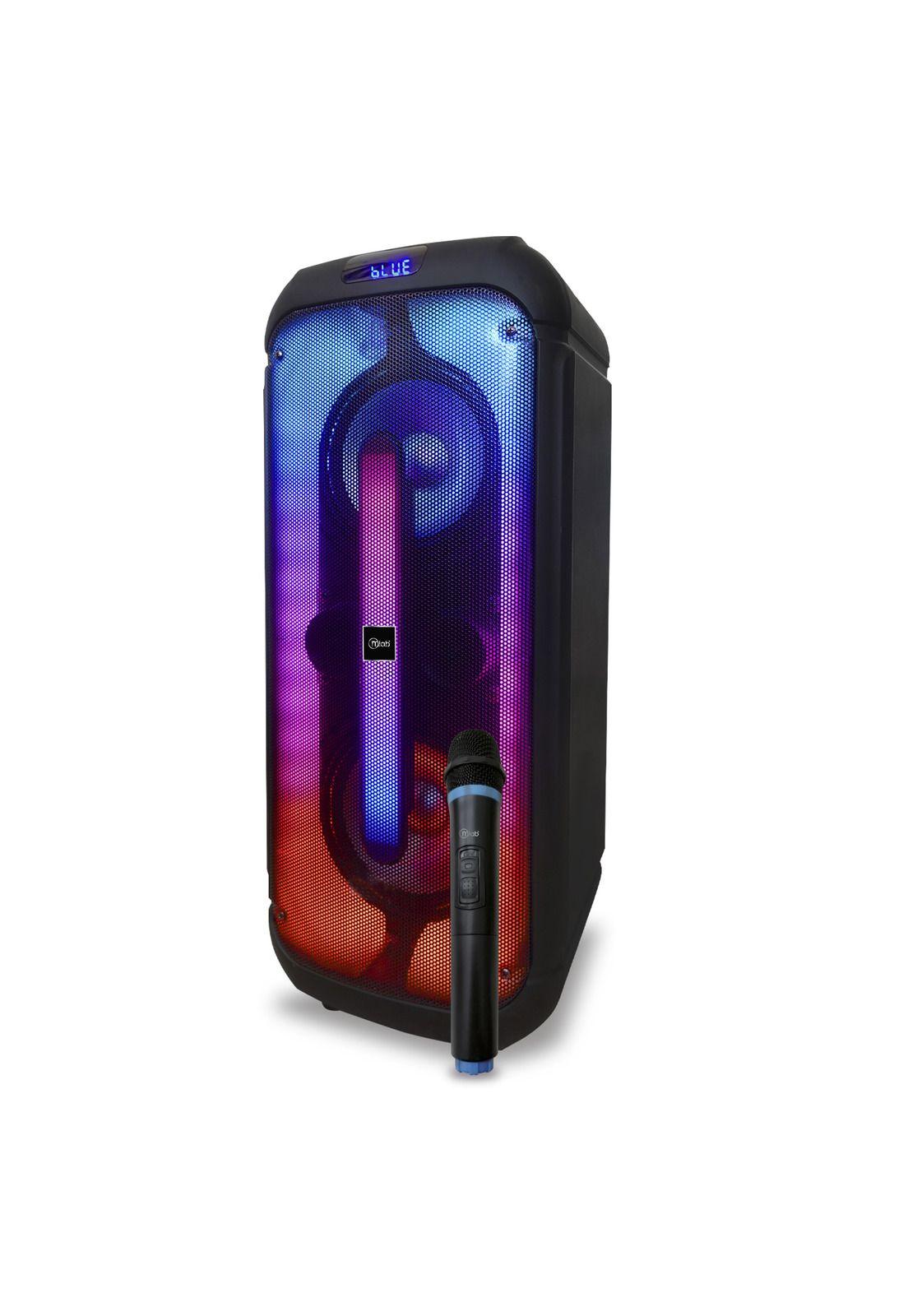 Parlante Bluetooth Flaming SpaceWalker RGB TWS Mic Wireless-2